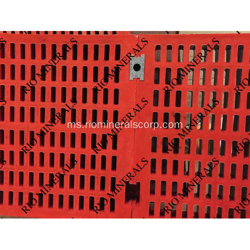 Panel skrin getah lateks Rio dengan prestasi yang sangat baik*8mm